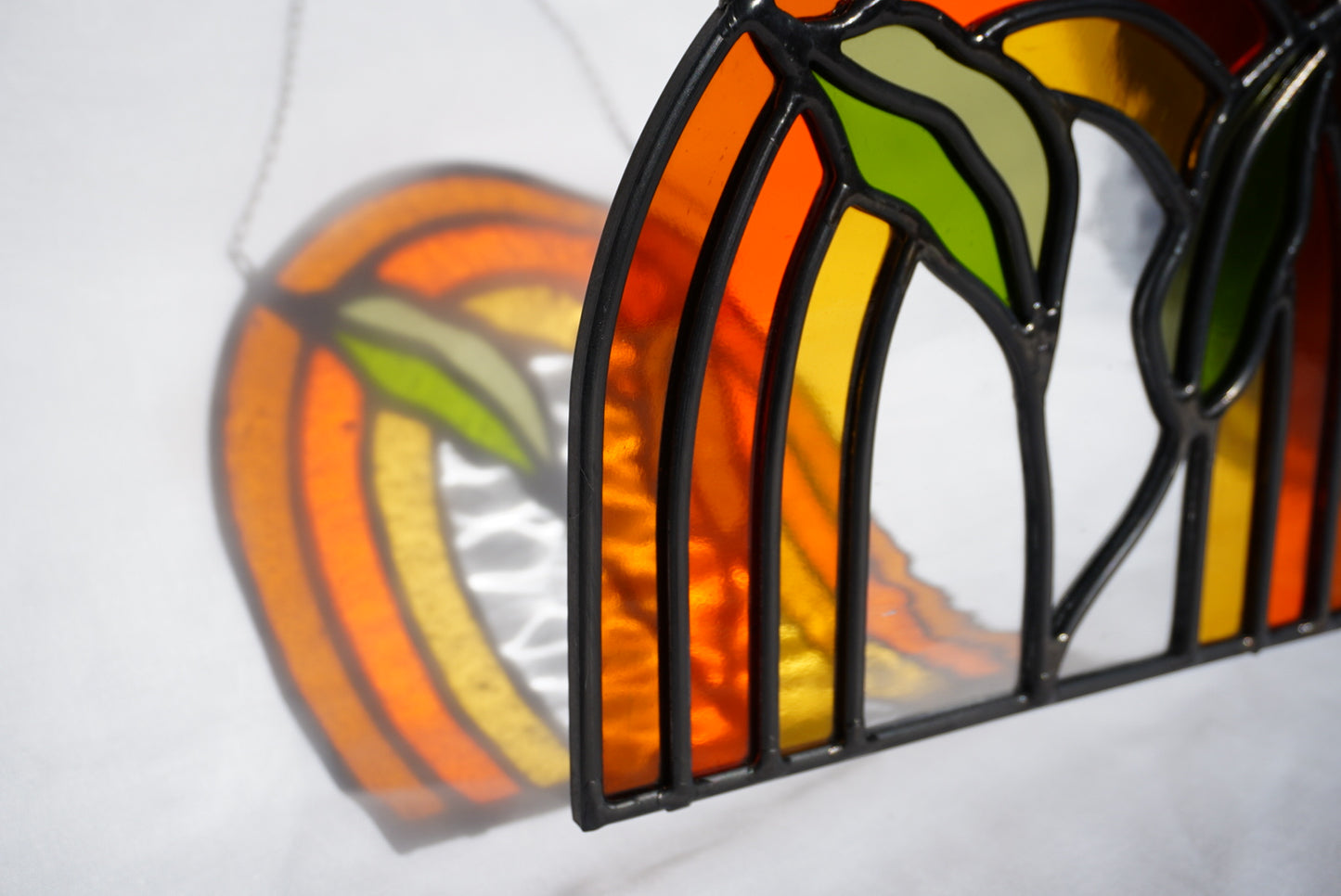 Rainbow Stained Glass, Made to Order